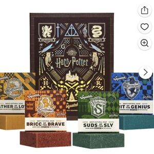 Dr. Squatch Harry Potter Collection Limited Edition Natural Bar Soap 20 oz 4 Pac